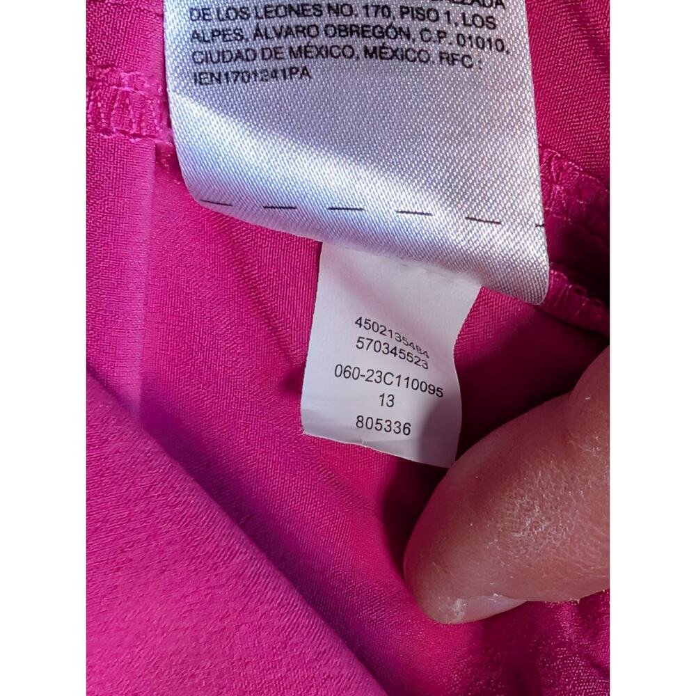 CHICOS cropped, lightweight PINK capri Pants,2/12, Stretchy performance, travel - Picture 11 of 12